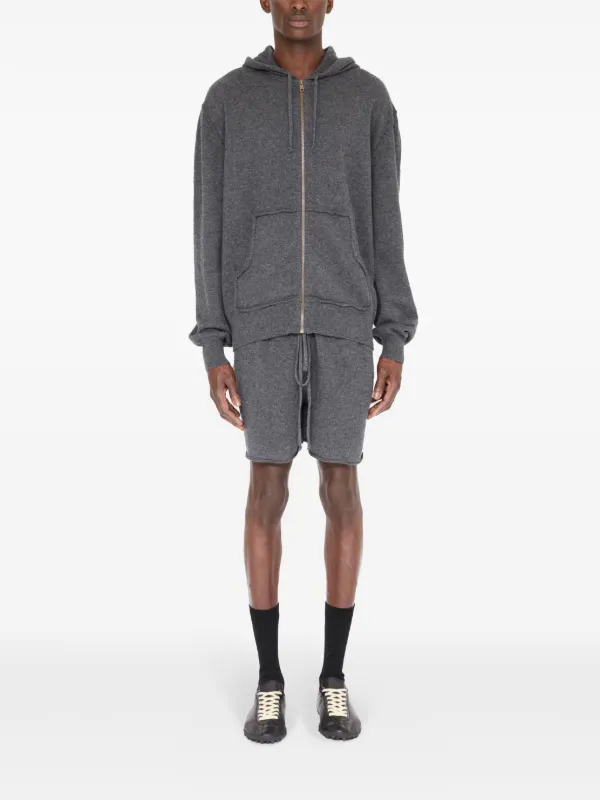 25SS new/Maison Margiela コットンフーディーHoodie Gray Cotton hoodie in grey - Maison Margiela | Mytheresa