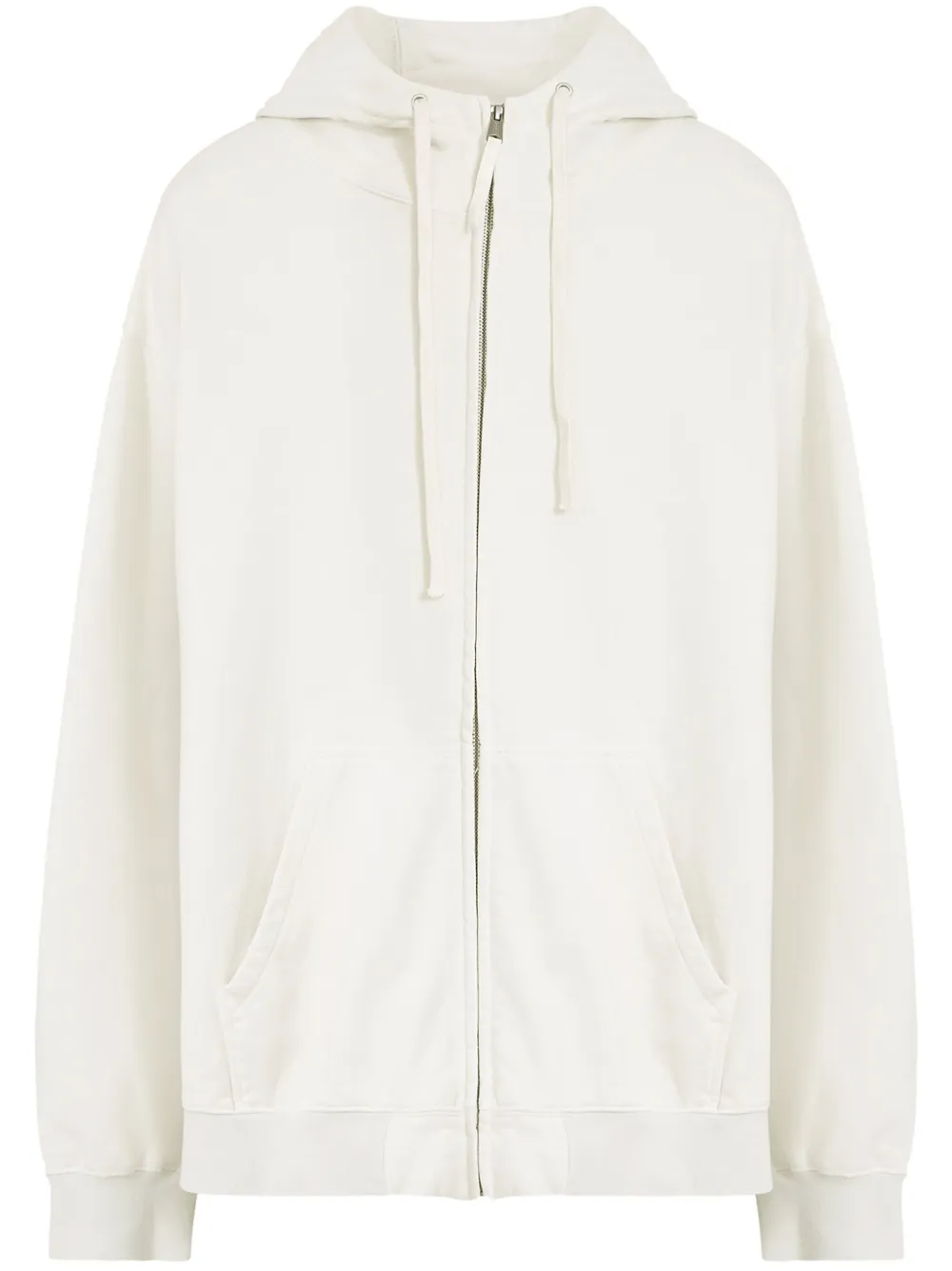 Maison Margiela Hoodie met rits Beige