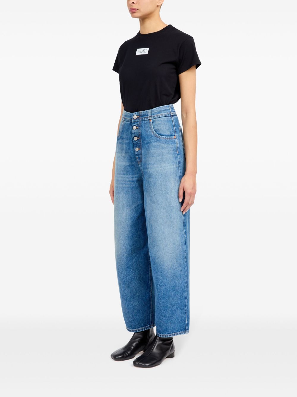 MM6 Maison Margiela button-up straight jeans Women