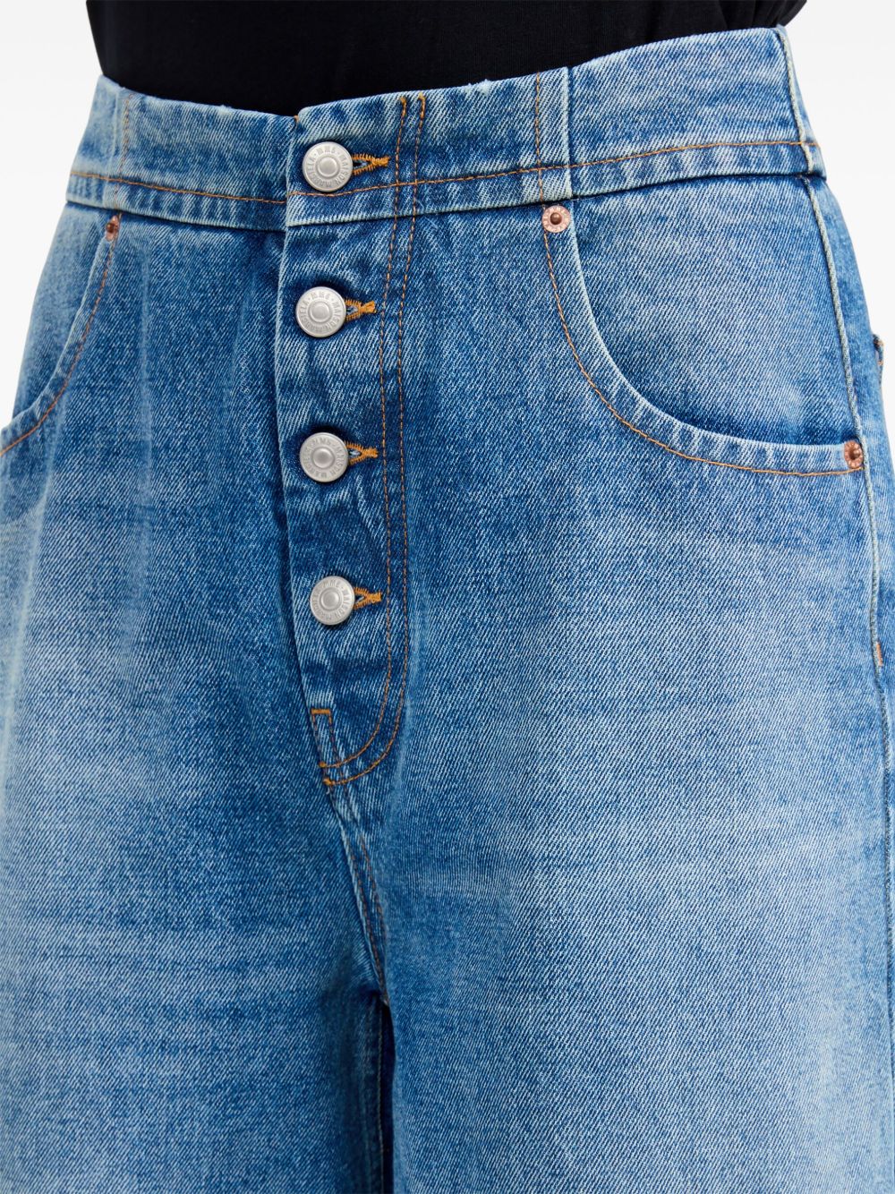 MM6 Maison Margiela button-up straight jeans Women