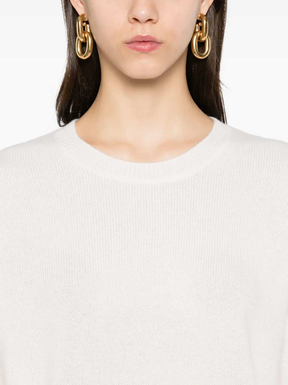 Lisa Yang Camille Sweater In Neutrals