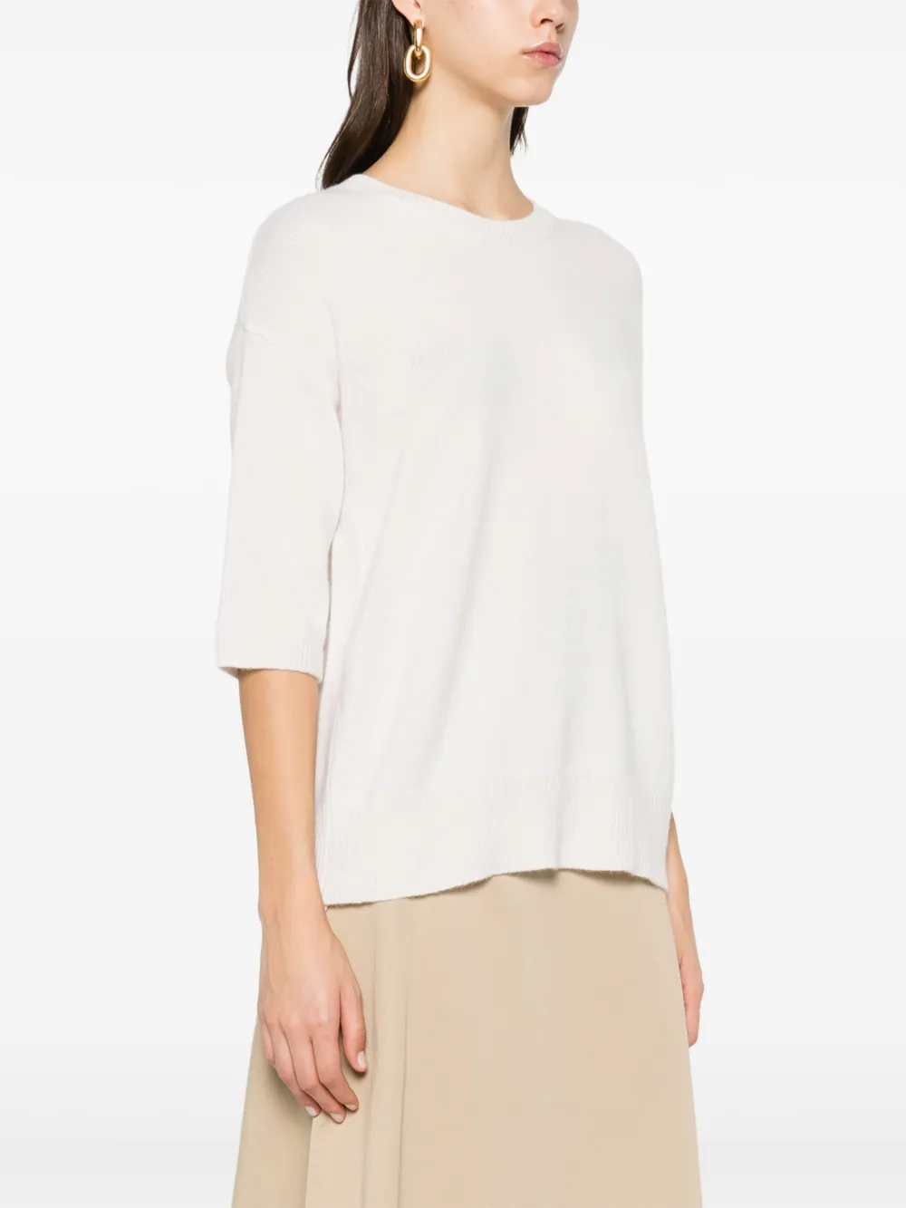 Lisa Yang Camille Sweater In Neutrals