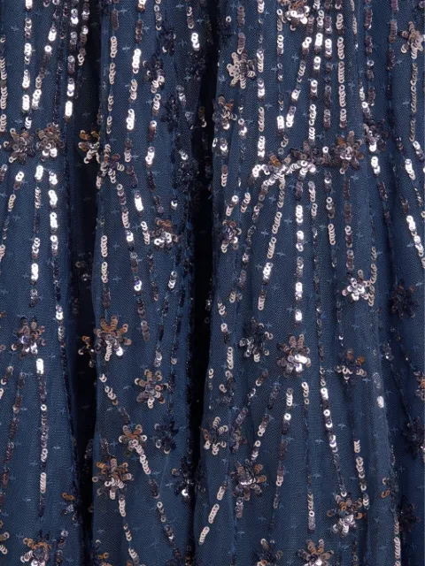 Needle & Thread sequin-embellished gown DGCP58RRM25IDG - 3