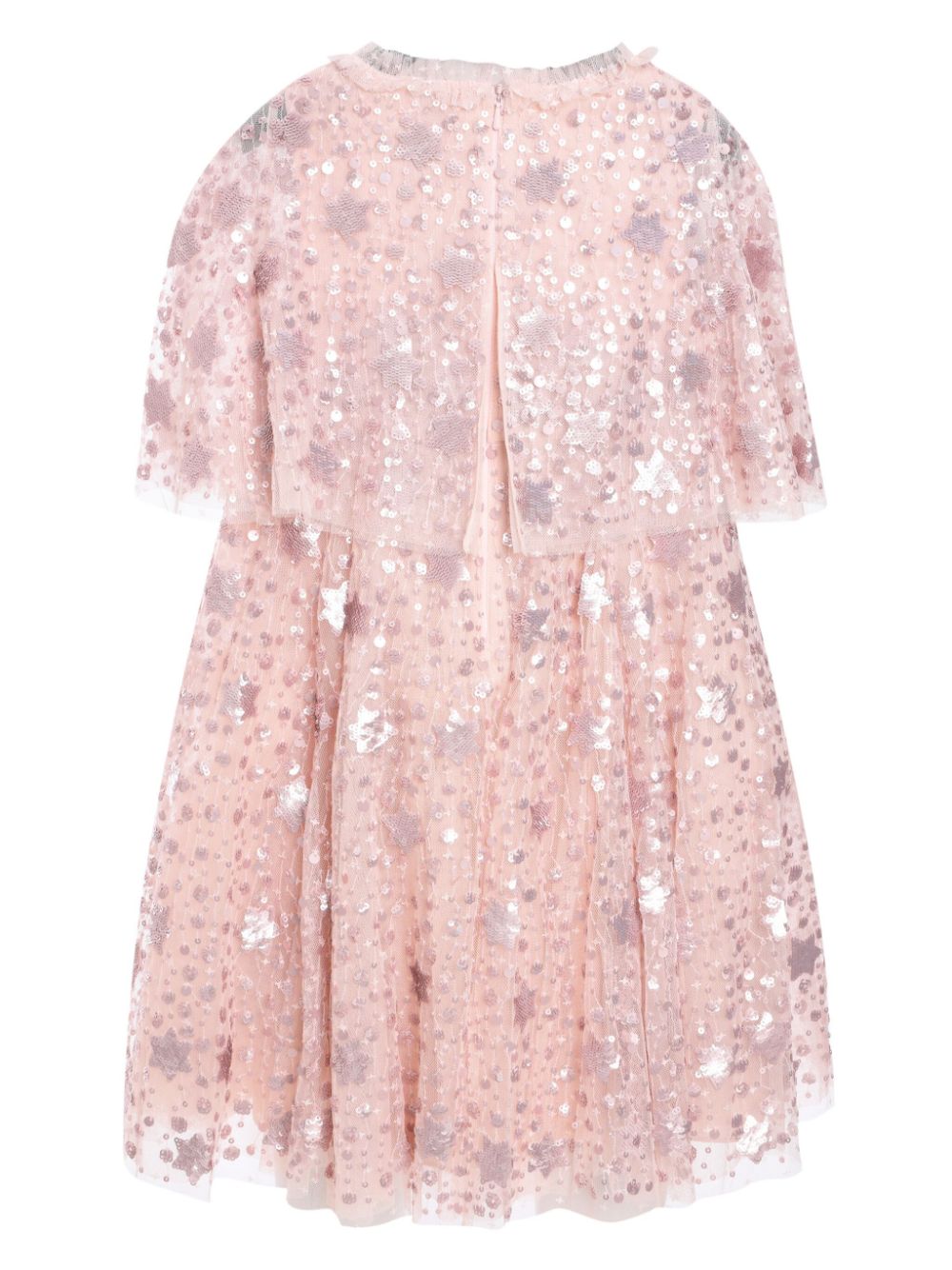 NEEDLE & THREAD KIDS Shooting Stars dress - Roze