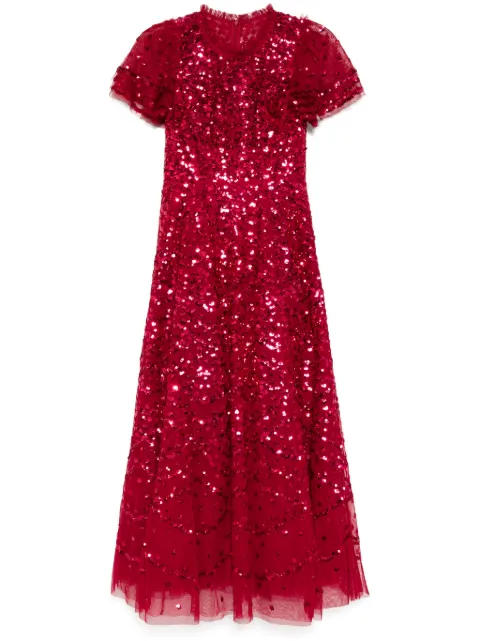 Needle & Thread deco dot ankle gown