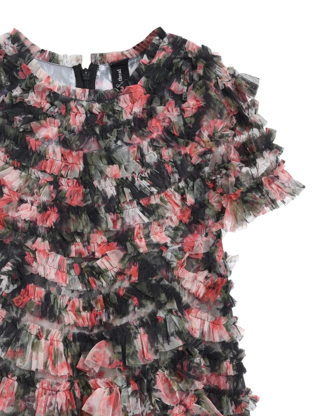 NEEDLE & THREAD KIDS Midnight Dance Marilla jurk Zwart