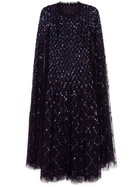 Needle & Thread heart lattice ankle gown