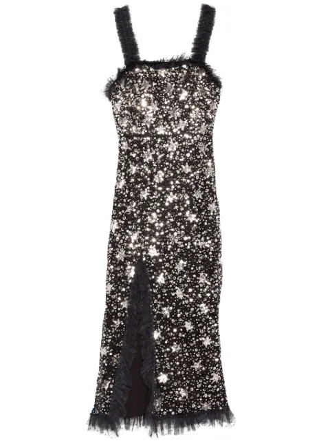 Needle & Thread vestido Shooting Stars