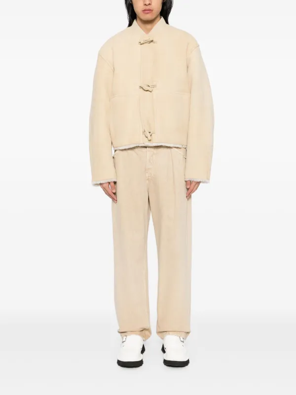 【JACQUEMUS】BEIGE リネン クロップド ZIP JACKET 26617981_56941085_600.jpg