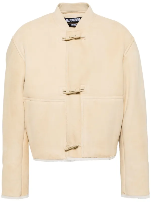 【JACQUEMUS】BEIGE リネン クロップド ZIP JACKET 26617981_56941085_600.jpg