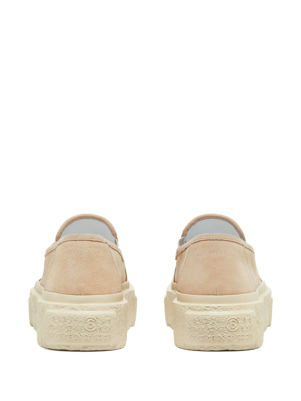 MM6 Maison Margiela slip-on sneakers Neutrals