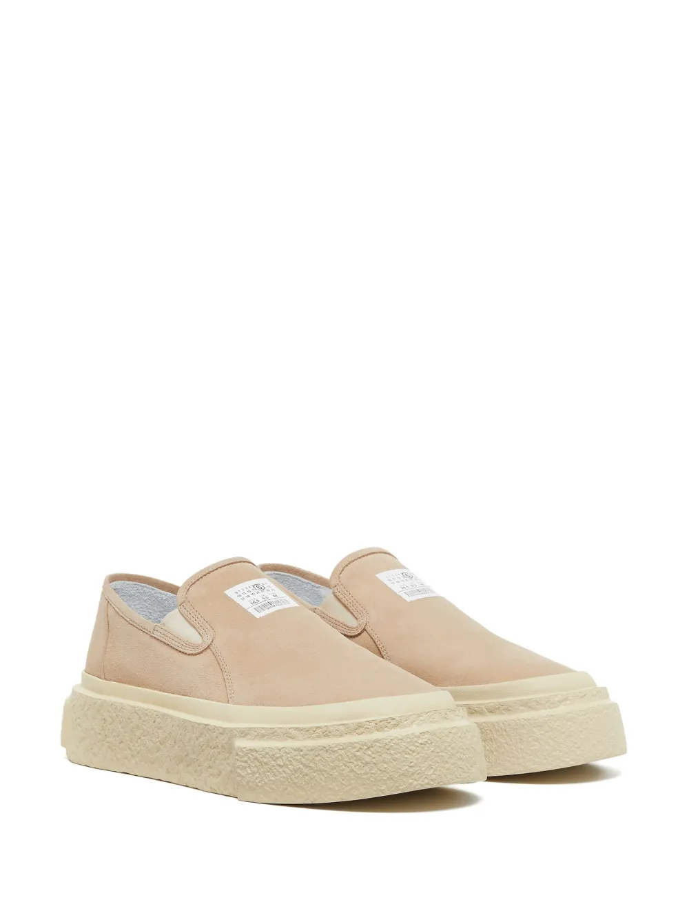 MM6 Maison Margiela slip-on sneakers Neutrals