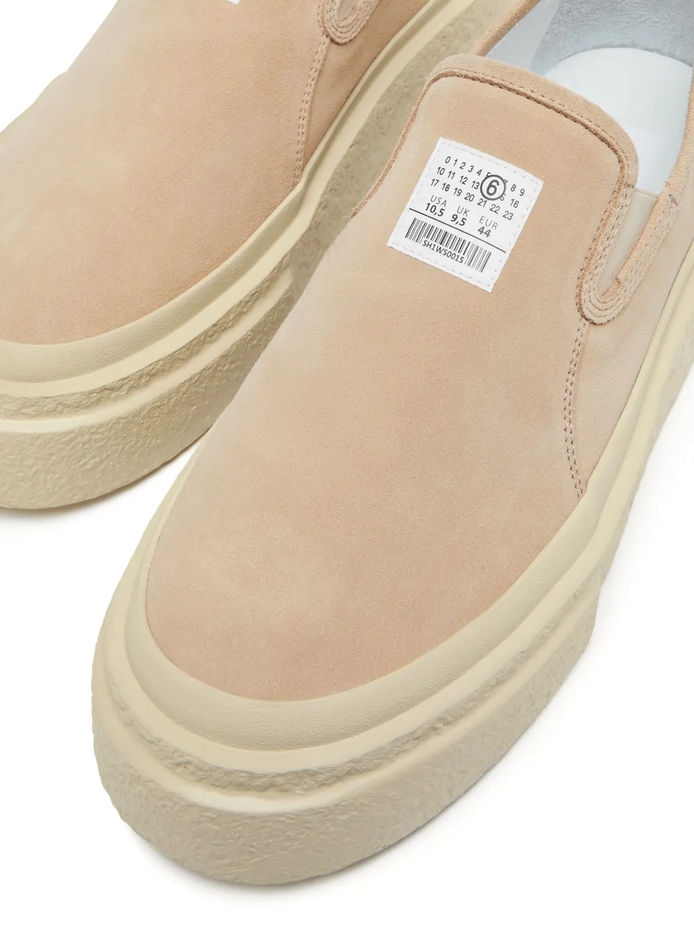 MM6 Maison Margiela slip-on sneakers Neutrals