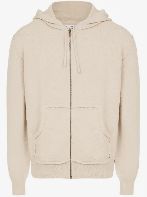 Maison Margiela hoodie à fermeture zippée