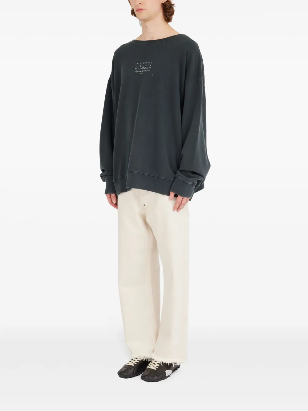 Maison Margiela numbers motif sweater Men