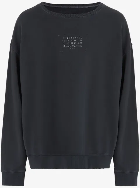Maison Margiela numbers motif sweater 