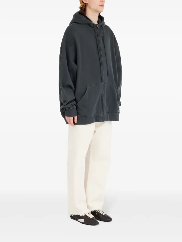 パーカー・フーディ MAISON MARGIELA Men Hoodies S50HG0049 M25017969 Grey Maison Margiela Zip Hoodie - Grey - Men | S50HG0049M25017969