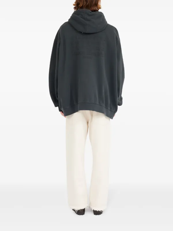Maison Margiela ジップアップ パーカー | ブラック | FARFETCH JP