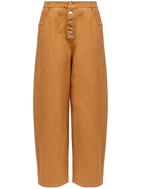 MM6 Maison Margiela button-up wide-leg jeans