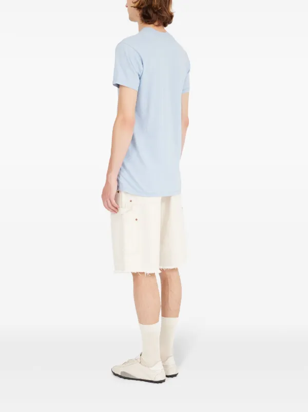 Maison Margiela numbers-motif T-shirt | Blue | FARFETCH