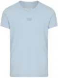 Maison Margiela numbers-motif T-shirt - Blue