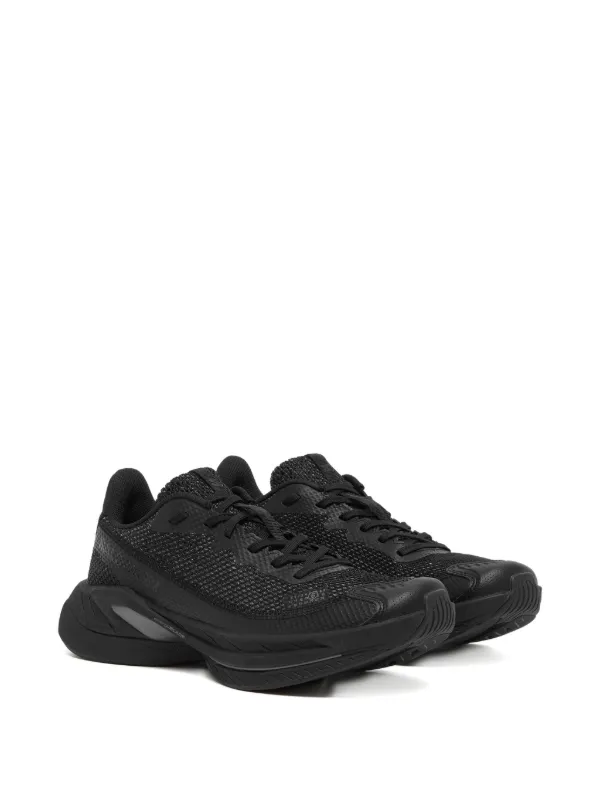 high-top leather sneakers