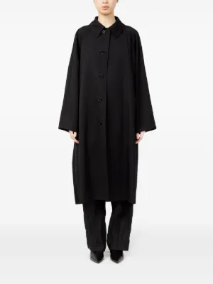エムエムシックス ドローストリングコート ブラック ブラック（黒）系 L MM6 Maison Margiela(エムエムシックス