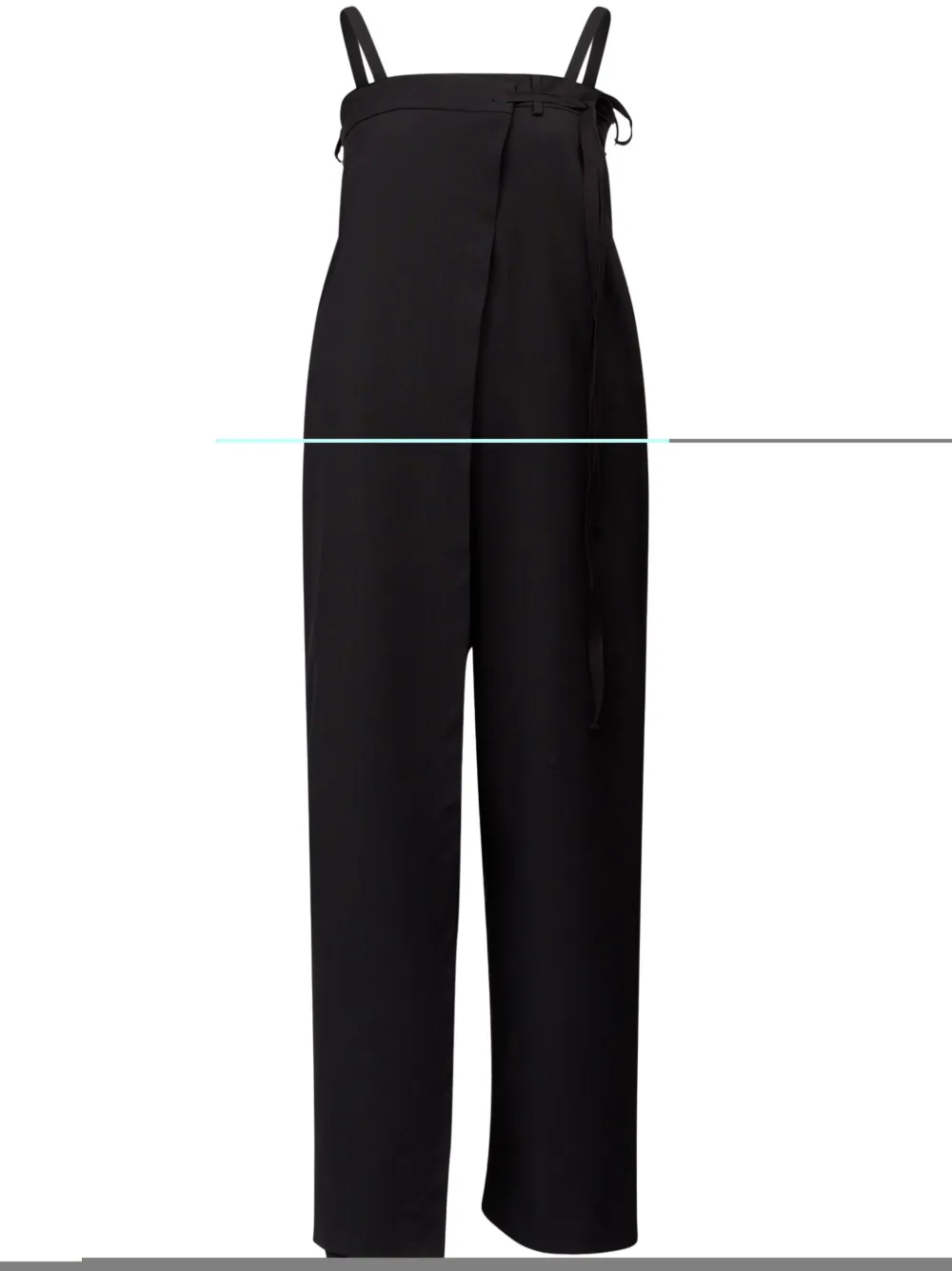 MM6 Maison Margiela Tuta corta con logo - Nero