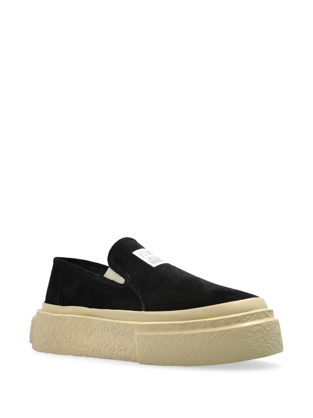 MM6 Maison Margiela slip-on sneakers - Zwart