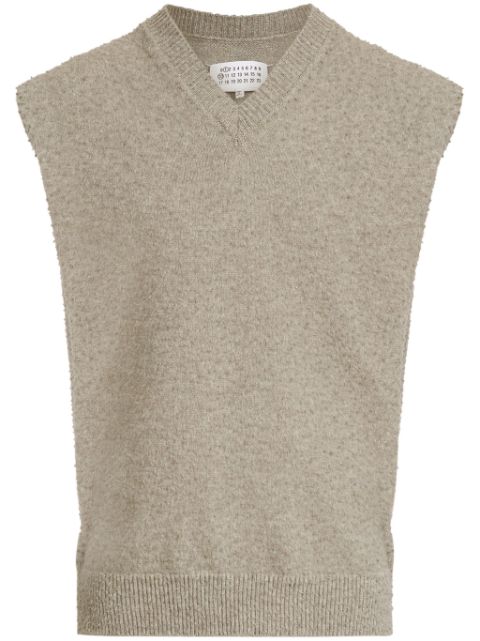 Maison Margiela cut-out detailing vest Men