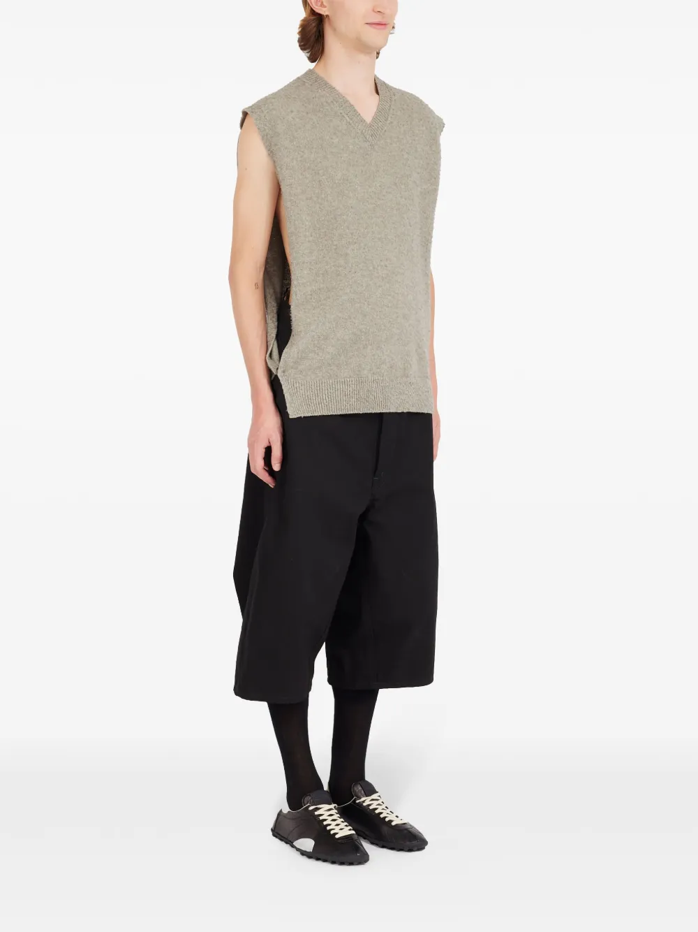 Maison Margiela cut-out detailing vest Men