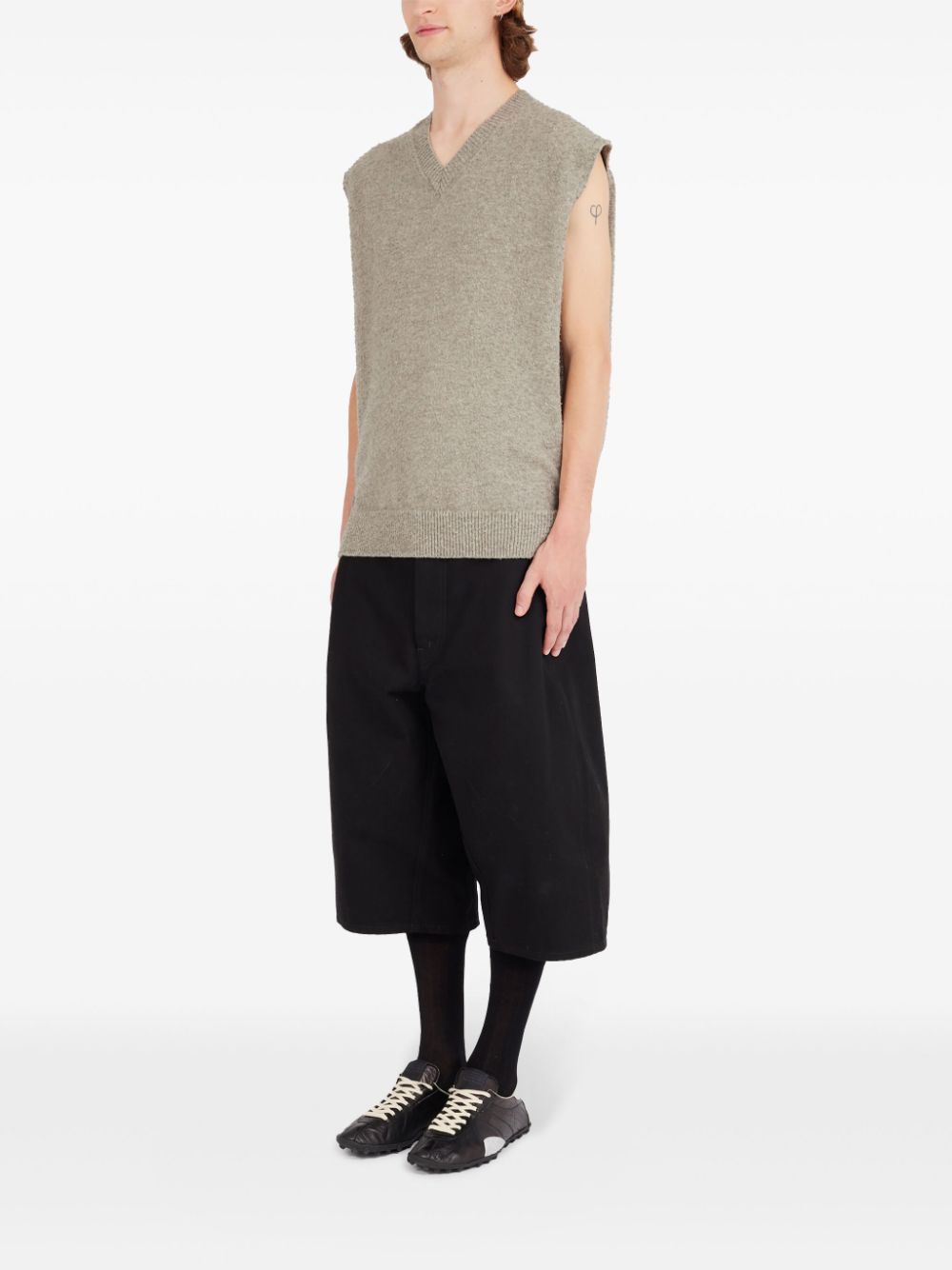 Maison Margiela cut-out detailing vest Men