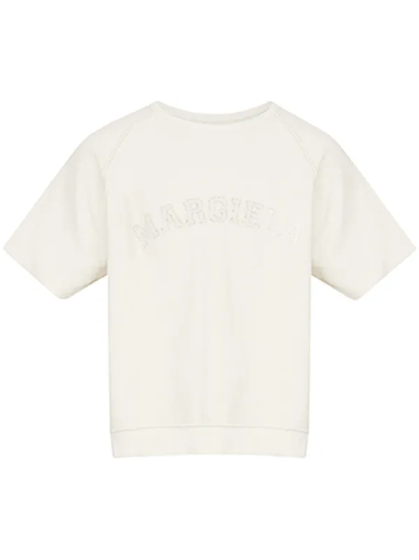 【送料&関税込】Maison Margiela Logo Embroidery T-shirt Maison Margiela - Embroidered Logo T-Shirt | HBX - Globally