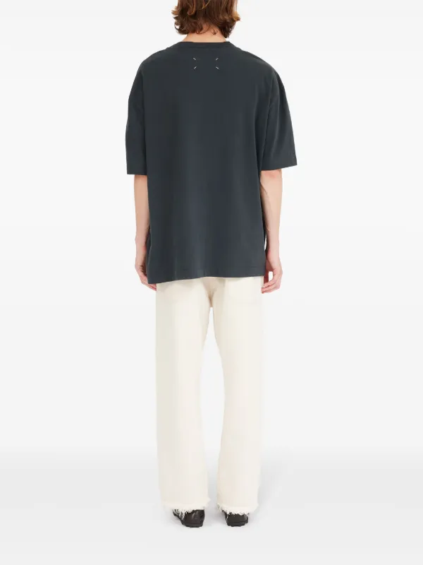 MAISON MARGIELA★ナンバーズモチーフ クルーネックTシャツblack MAISON MARGIELA☆ナンバーズモチーフ クルーネックTシャツblack