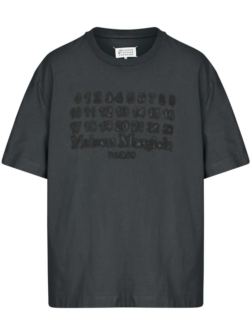 Maison Margiela T-shirt met patroon Zwart