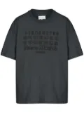 Maison Margiela numbers-motif T-shirt - Black