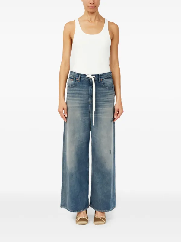 【関税&送料込】Mm6 Maison Margiela Straight Leg Jeans With Gray Straight Leg Jeans by MM6 Maison Margiela on Sale