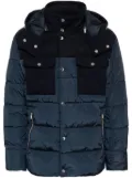 BOSS water-repellent padded jacket - Blue