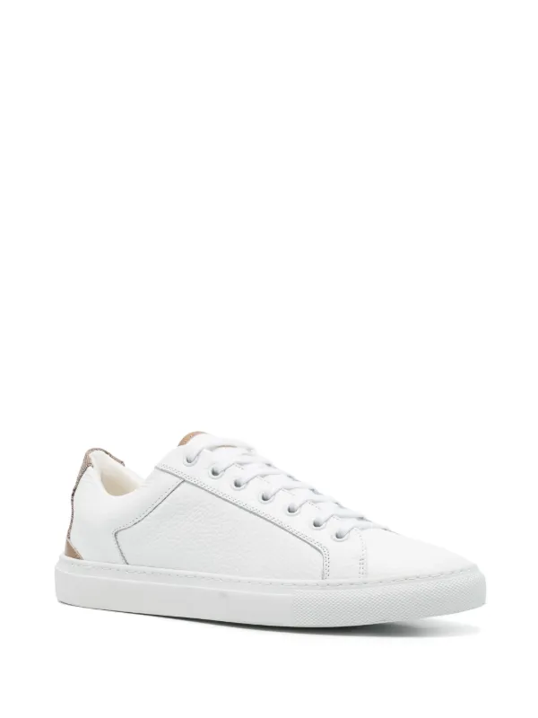Herno レザースニーカー | ホワイト | FARFETCH JP