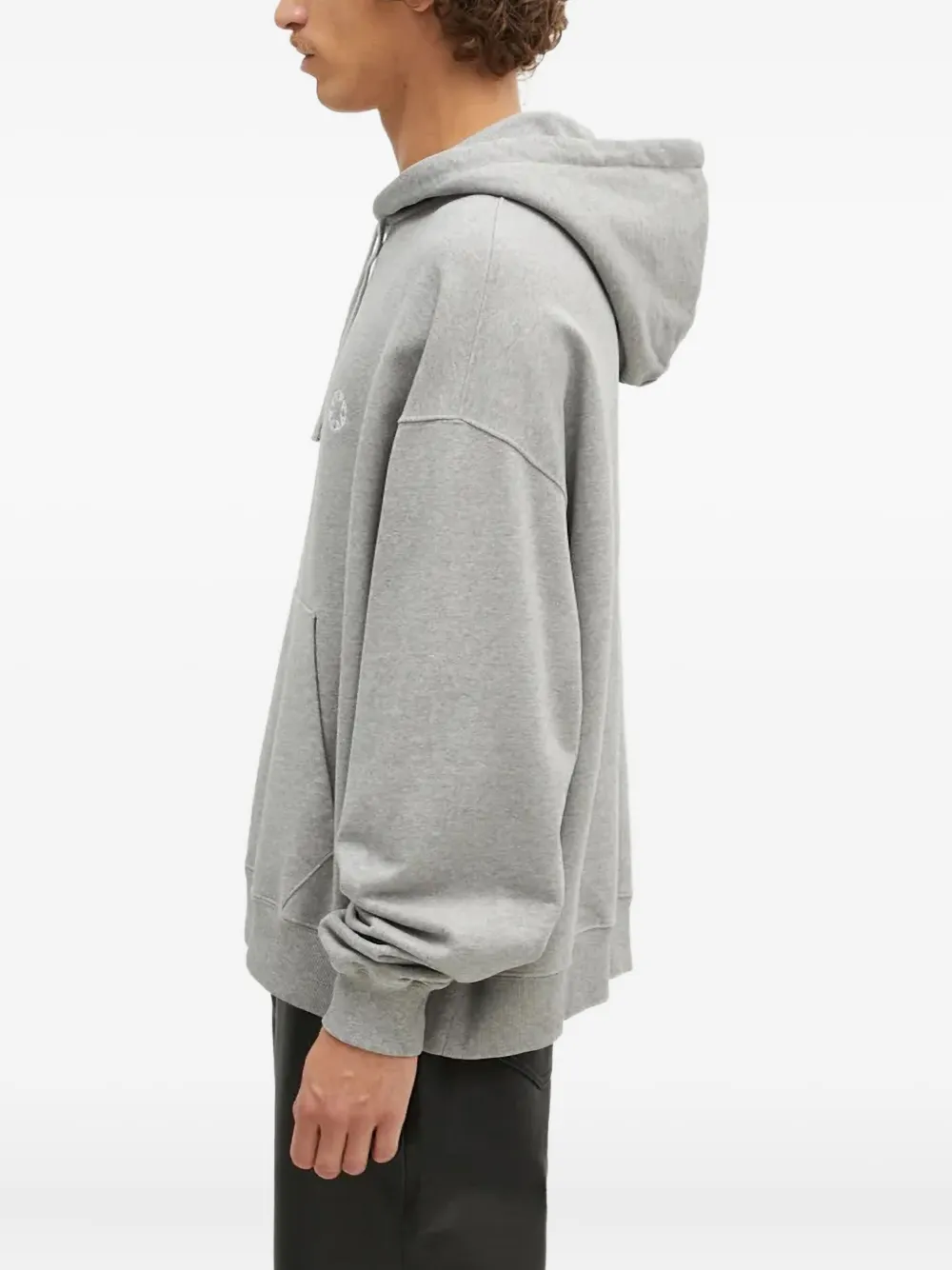 1017 ALYX 9SM logo-embroidered hoodie GRY0009