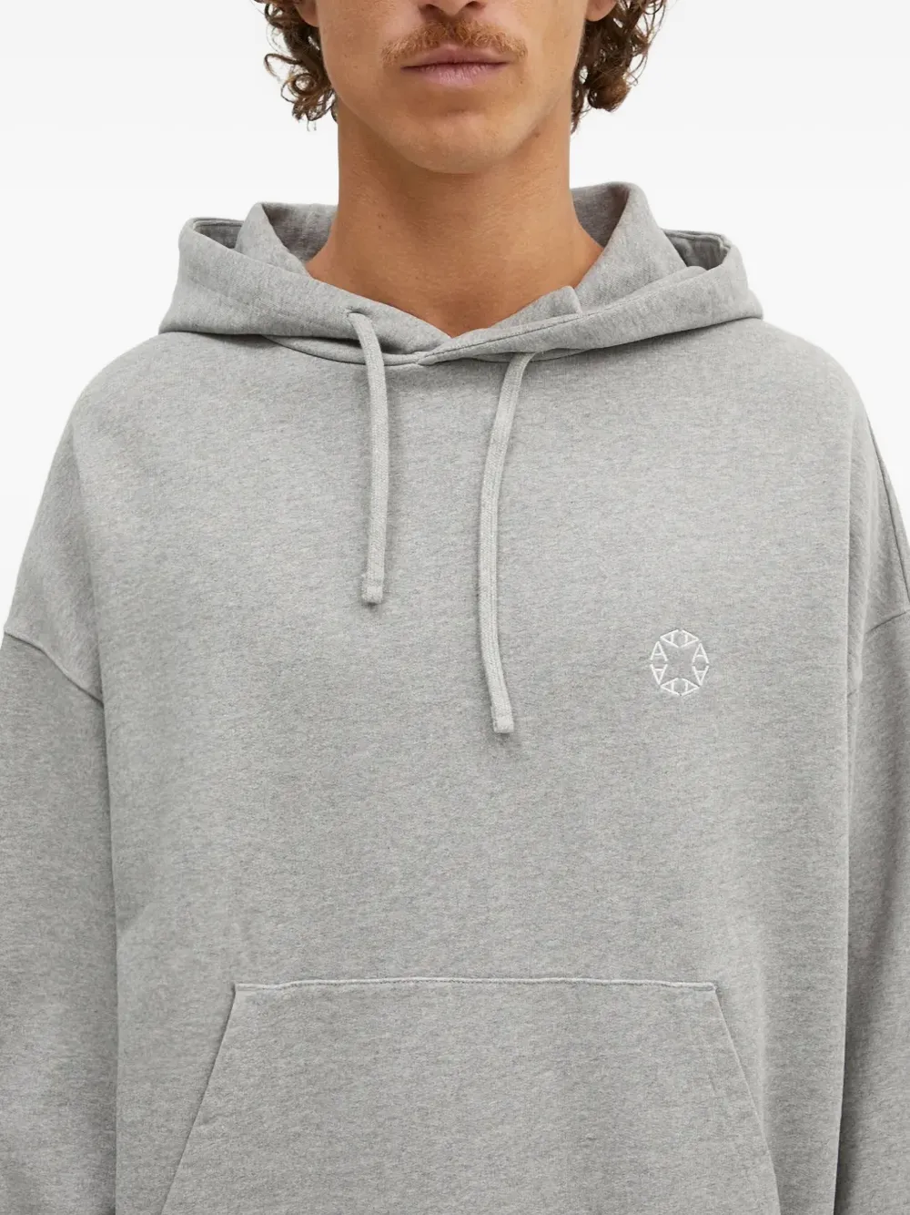 1017 ALYX 9SM logo-embroidered hoodie GRY0009