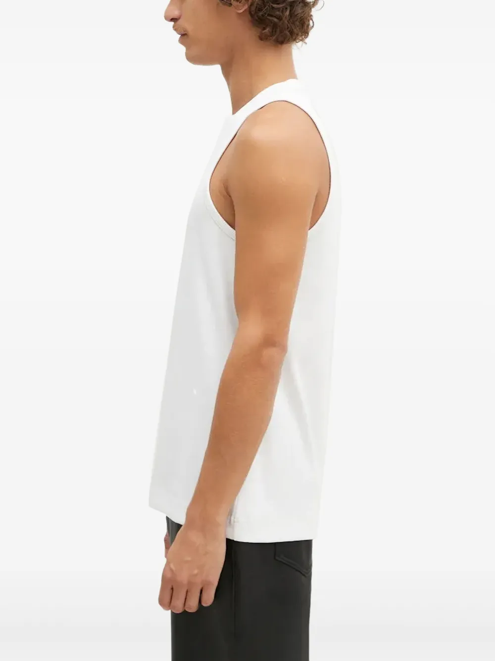 1017 ALYX 9SM square-neck ribbed tank-top Wit