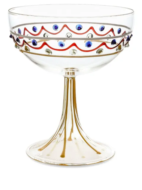 Dolce & Gabbana champagne glass