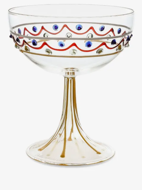 Dolce & Gabbana champagne glass