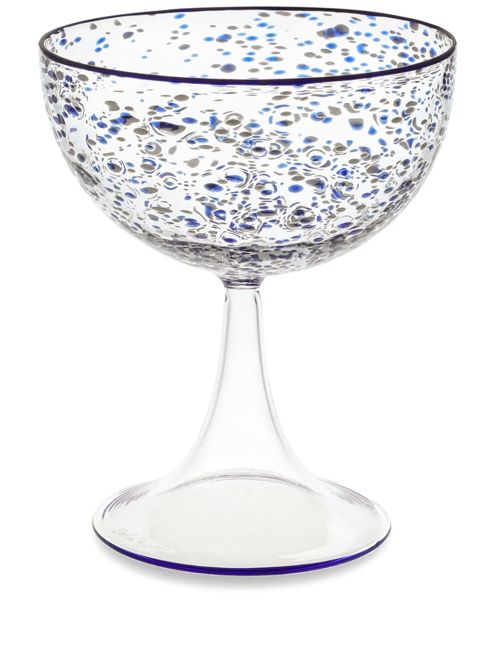 Dolce & Gabbana Champagnerglas | Weiß | Image 1