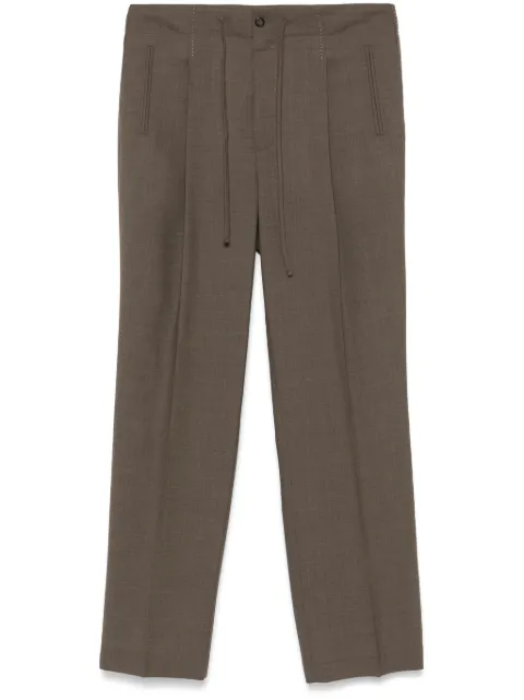 Frenken pantalones con efecto melange