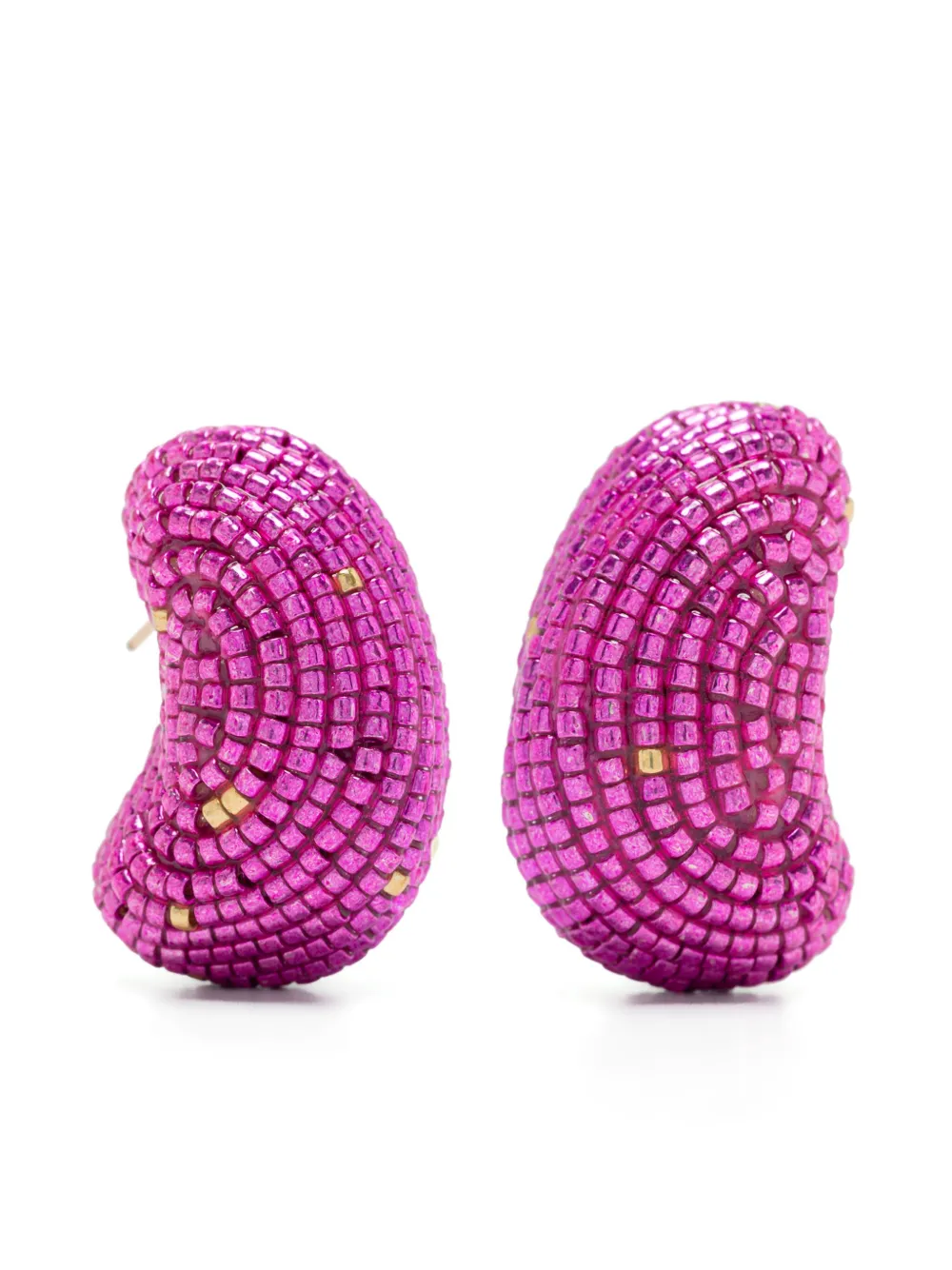 Susana Vega mini Arele earrings - Gold