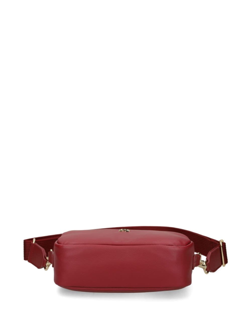 Shop Tommy Hilfiger Logo-plaque Crossbody Bag In Red