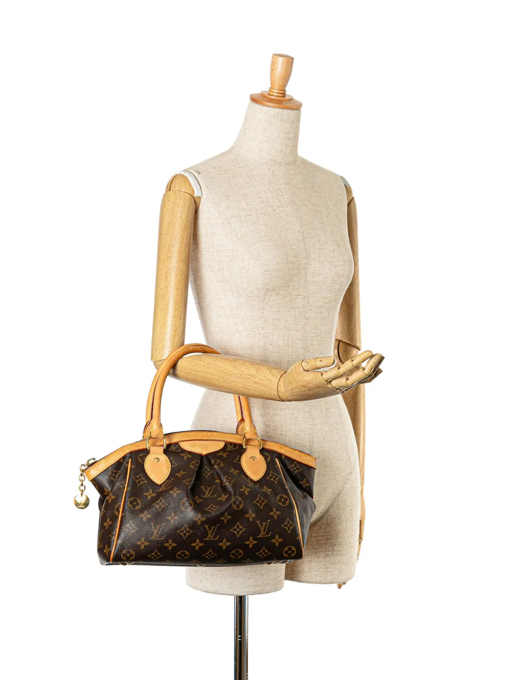 Louis Vuitton Pre Owned 2010 Tivoli PM Handtasche Mit Monogramm Braun FARFETCH DE