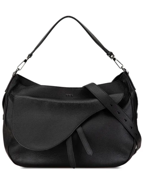 Christian Dior 2020 Grained Calfskin Saddle Soft Bag satchel Women